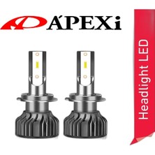 Apexi Star H7 LED Xenon Mını LED  Şimşek Etkili