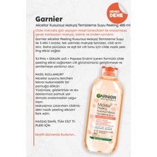 Garnier Micellar Kusursuz Makyaj Temizleme Suyu Peeling 400 ml