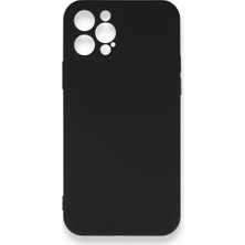 Ceponi iPhone 12 Pro Max Kılıf Nano Içi Kadife  Silikon
