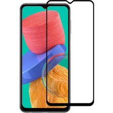 Wowacs Samsung Galaxy M33 ile Uyumlu Şeffaf Ekranı Tam Kaplayan 5d Cam Kırılmaz Cam Ekran Koruyucu