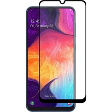 Wowacs Samsung Galaxy A30S ile Uyumlu Şeffaf Ekranı Tam Kaplayan 5d Cam Kırılmaz Cam Ekran Koruyucu