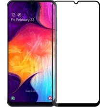 Wowacs Samsung Galaxy A50 ile Uyumlu Şeffaf Ekranı Tam Kaplayan 5d Cam Kırılmaz Cam Ekran Koruyucu