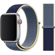 Heptek İletişim Apple Watch 2/3/4/5/6/7/8/se/nike 38MM 40MM 41MM Hasır Kordon Kaliteli Tasarım (Krd-03)