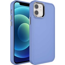 Heptek İletişim Apple iPhone 11 Kılıf Kamera Çıkıntılı Metal Çerçeveli Hassas Butonlu Darbe Emici Renkli Kapak (Botox)