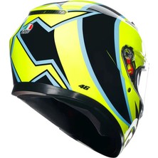 Agv K3 Mplk Rossi Wt Phillip Island 2005 Kapalı Kask