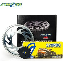 Sunstar Zincir Dişli Seti Ducatı Scrambler Sport (1100 Cc) (2018-2021) Zincir : 520RDG (ÇELIK)-104 Dişli: (15T) - Jt (39T) Ducatı Scrambler Sport 1100CC 2018-2019-