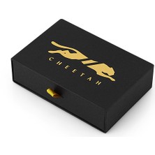 Cheetah Quality Dubrovnik El Işçiliği Ile Yapılmış Zirkon Taşlı Ayarlanabilir Pirinç Erkek Kelepçe Bileklik