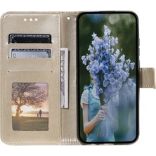 Cool-M Samsung Galaxy M14 5g Cüzdan Stand Flip Cover Mandala Çiçek Deseni Deri Telefon Kılıfı (Yurt Dışından)