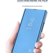 Cool-M Samsung Galaxy M14 5g Pencere Aynasını Görüntüle Yüzey Telefon Kılıfı Elektrapan Deri Telefon Kapağı (Yurt Dışından)