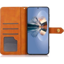 Cool-M Samsung Galaxy M54 5g Cowhide Doku Deri Cüzdan Telefon Kılıfı Stand Telefon Kapağı (Yurt Dışından)