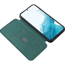 Cool-M Samsung Galaxy M14 5g Deri Anti-Drop Kapak Karbon Fiber Doku Telefon Stand Stand Kart Tutucu (Yurt Dışından)