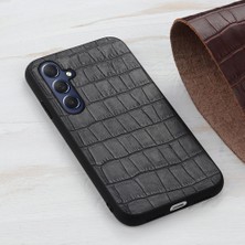 Cool-M Samsung Galaxy M54 5g Timsah Doku Telefon Kapağı Cowhide Deri+Tpu+Pc Telefon Kılıfı (Yurt Dışından)