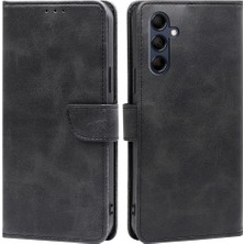 Cool-M Cep Telefonu Folio Samsung Galaxy M14 5g Buzağı Dokusu Pu Deri Deri Flip Stand Cüzdan Kılıfı (Yurt Dışından)