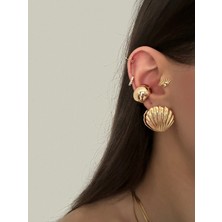 OkkoStore Deniz Kabuğu 2li Küpe