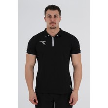 Diadora Satürn Kamp T-Shirt Siyah