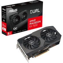 Asus DUAL-RX7600-O8G 8gb Gddr6 HDMI Dp 128BİT