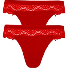 Hepsine Rakip 2li Kadın Dantel Detaylı Bikini Kaliteli Ekonomik Yumuşak