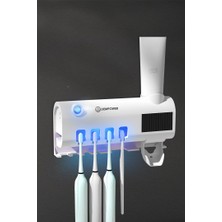 DEMPOWER Ultraviyole Dış Fırçası Diş Macunu Tutucu Stand