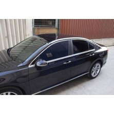 Omsaline Vw Passat B8.5 Krom Cam Çerçevesi 8 Parça 2019 Sonrası