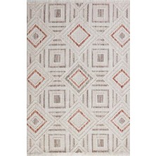 Gümüşsuyu Deco Point 15763 Geometrik Antitoz Kiremit Halı