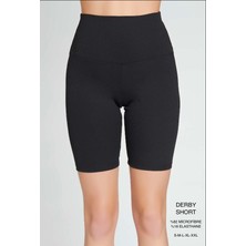 Red Ruby Short Tayt Ince Fitilli Yüksek Rahat Bel