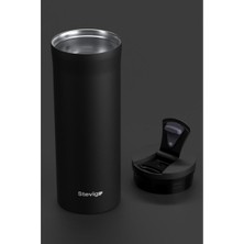 Stevig 2 Go Paslanmaz Çelik Termos Bardak 400 ml ST-201 Travel Mug