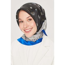 Armine Özel Nostalji Serisi Twill İpek Eşarp Modelleri 8517D-83