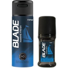 Blade Marine Fresh Deodorant 150 ml ve Roll-On 50 ml