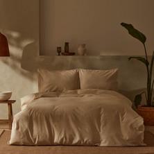 Karaca Home Pollen Tek Kişilik Keten Nevresim Takımı Bej