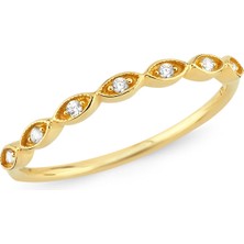 Altın Sepeti Altın Badem Model Sırataş Yüzük