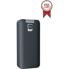 Torima TRM-1023 22.5W Hızlı Şarj Özellikli Dijital Şarj Göstergeli 20.000 Mah Powerbank Siyah