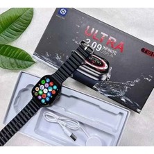 Technodia T10 Ultra Watch8 Akıllı Saat Infinite Display 2.09 Inc 49MM Kilitli Kasa 2 Kordonlu