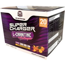 Super Charger L-Carnitine Collagen 1000 Mg 20 Shot Ananas