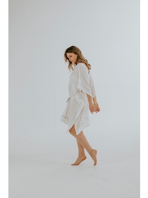 Viaanka White Dream Beach Kaftan