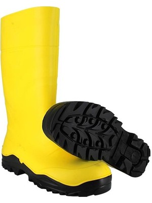 Starline Poliüretan Çizme Uzun Sarı O4 No 44 STL-9910
