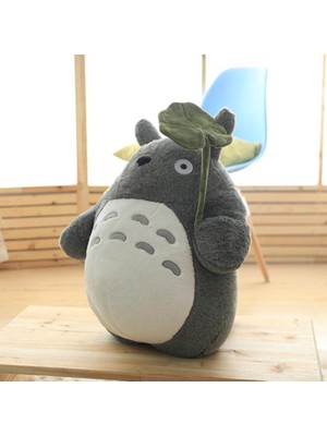 Zigver  Sevimli Anime Kız Çocuk Oyuncakları Totoro Bebek Büyük Yumuşak Yastık Totoro Peluş Oyuncak Bebek Çocuk Doğum Günü Hediyesi Karikatür Ev Dekor