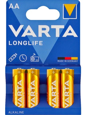 Varta Longlıfe Power Alkalin Aa Kalem Pil (4'lü Paket )