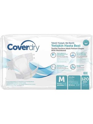 Coverdry Bel Bantlı Hasta Bezi Medıum 120 Adet