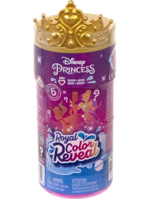 Disney HMB69 Disney Prenses Color Reveal Renk Değiştiren Ana Karakter Bebekler - 1.seri