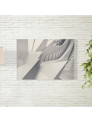 Reysa Tasarım Gri Abstract Desen Arkaplan Posteri 35X50 cm