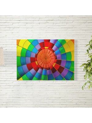 Reysa Tasarım Gökkuşağı Fraktal Posteri 35X50 cm