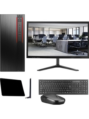 Ramtech Workforce OF510-048 I5-10400F 16GB Ram 512GB SSD 500GB HDD R5 230 T-21,5 Masaüstü Ofis Bilgisayar