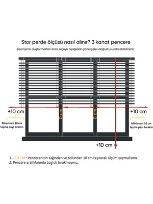 Brillant Etek Dilimli Ithal Kalın Kumaş Ekru Stor Perde 165X200 cm