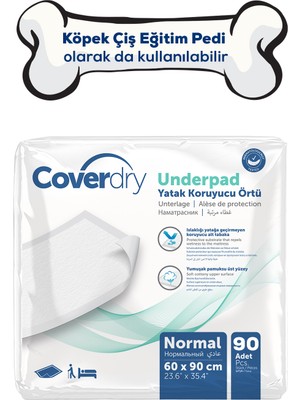 Coverdry Köpek Çiş Eğitim Pedi 60X90 90 Adet