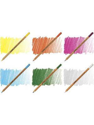 Lyra Polycolor Kuru Boya Kalem Seti1 6'lı