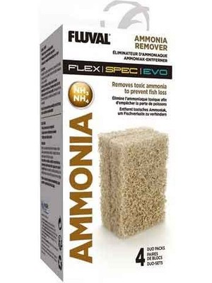 Fluval Amonyak Giderici Flex Akvaryum Için 4'lü