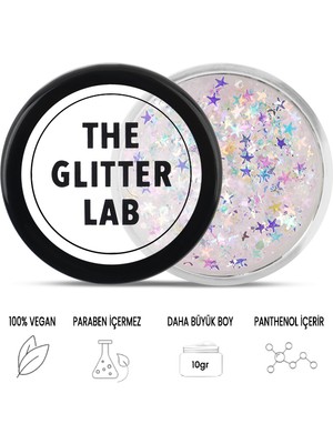 The Glitter Lab Jel Formlu Aydınlatıcı Parlak Glitter - Cuter Than A June Bug 10 gr