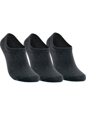 Skadi Mons Sneaker 3 Pack Unisex Siyah Çorap