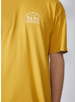 Vans Sarı Erkek Yuvarlak Yaka T-Shirt  VN0006DFG4O1 Ground Up Ss Tee