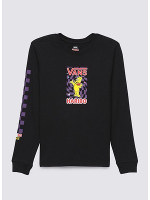 Vans Siyah Erkek Çocuk T-Shirt VN000779BLK1 Harıbo Ls Bff